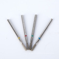 10pcs acrylic art tools nail drill bits diamond flame for manicure pedicure